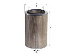 UNIFLUX FILTERS XA3167 oro filtras