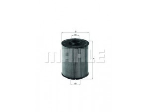 KNECHT OX 160D alyvos filtras 
 Techninės priežiūros dalys -> Techninės priežiūros intervalai
05015171AA, 1025629, 95VVV6714AB