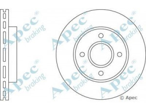 APEC braking DSK504 stabdžių diskas 
 Dviratė transporto priemonės -> Stabdžių sistema -> Stabdžių diskai / priedai
1514233, 4056029, 4070865, 5026784