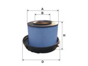 UNIFLUX FILTERS XA2404 oro filtras 
 Techninės priežiūros dalys -> Techninės priežiūros intervalai
004 094 24 04, 004 094 25 04