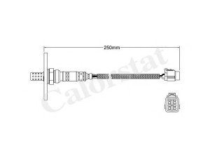 CALORSTAT by Vernet LS140299 lambda jutiklis 
 Išmetimo sistema -> Jutiklis/zondas
89465-12100, 89465-12250, 89465-19165