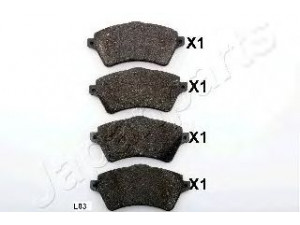 JAPANPARTS PA-L03AF stabdžių trinkelių rinkinys, diskinis stabdys 
 Techninės priežiūros dalys -> Papildomas remontas
LR021899, SFP000020, SFP500100