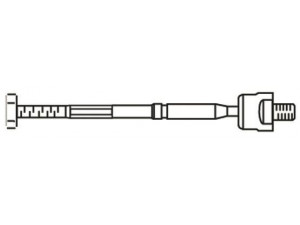 FRAP 4101 vidinė skersinė vairo trauklė 
 Vairavimas -> Vairo mechanizmo sujungimai
48510-4A00C, 48830M68K00