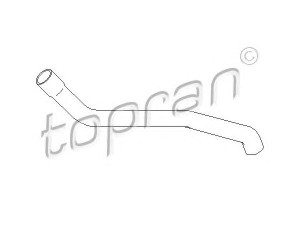 TOPRAN 109 194 radiatoriaus žarna 
 Aušinimo sistema -> Žarnelės/vamzdeliai/sujungimai -> Radiatoriaus žarnos
357 121 101AH