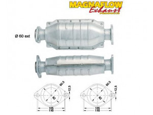 MAGNAFLOW 84812 katalizatoriaus keitiklis 
 Išmetimo sistema -> Katalizatoriaus keitiklis
KF3520600A