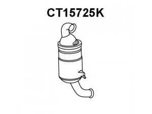 VENEPORTE CT15725K katalizatoriaus keitiklis 
 Išmetimo sistema -> Katalizatoriaus keitiklis
1400242380, 1400242480, 1400672280