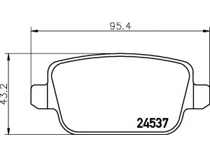 HELLA 8DB 355 013-301 stabdžių trinkelių rinkinys, diskinis stabdys 
 Techninės priežiūros dalys -> Papildomas remontas
1438867, 1459408, 1477803, 15662234