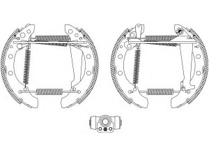 HELLA 8DB 355 003-731 stabdžių trinkelių komplektas 
 Techninės priežiūros dalys -> Papildomas remontas
1H0609525, 1H0609526, 1H0609526B