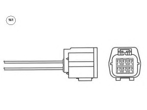 NGK 90663 lambda jutiklis 
 Variklis -> Variklio elektra
L509-18-8G1B