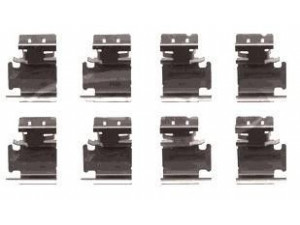 FERODO FBA617 priedų komplektas, diskinių stabdžių trinkelės 
 Stabdžių sistema -> Diskinis stabdys -> Stabdžių dalys/priedai