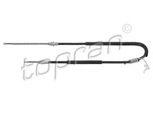 TOPRAN 304 667 trosas, stovėjimo stabdys 
 Stabdžių sistema -> Valdymo svirtys/trosai
1 494 893, 1C152A635CE, 4 095 179