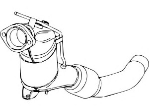 FENNO P9746DCAT katalizatoriaus keitiklis 
 Išmetimo sistema -> Katalizatoriaus keitiklis
BM80458H, 18303414596