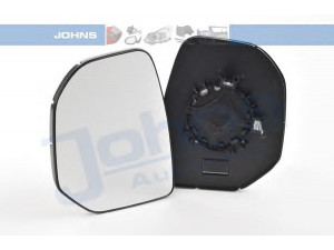 JOHNS 57 62 37-80 veidrodėlio stiklas, išorinis veidrodėlis 
 Kėbulas -> Keleivių kabina -> Veidrodėlis