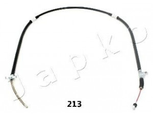 JAPKO 131213 trosas, stovėjimo stabdys 
 Stabdžių sistema -> Valdymo svirtys/trosai
4642020350, 4642020351