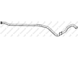 BOSAL 925-507 išleidimo kolektorius 
 Išmetimo sistema -> Išmetimo vamzdžiai
77.00.812.810