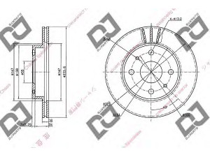 DJ PARTS BD1542 stabdžių diskas 
 Dviratė transporto priemonės -> Stabdžių sistema -> Stabdžių diskai / priedai
43512-97202, 4351297202, 43512BZ030