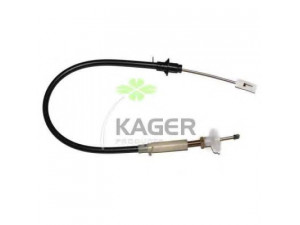 KAGER 19-2198 sankabos trosas 
 Dviratė transporto priemonės -> Kabeliai ir tachometro velenaai -> Sankabos trosas
171721335E