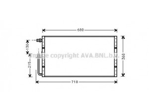AVA QUALITY COOLING UV5096 kondensatorius, oro kondicionierius
