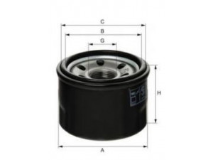 UNIFLUX FILTERS XO472 alyvos filtras 
 Filtrai -> Alyvos filtras
A1321800010