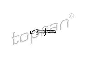 TOPRAN 103 096 durų rankenėlės valdiklis 
 Užrakinimo sistema -> Rankenėlės
1H0 837 223