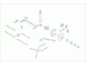 SACHS RENAU-19II-RS001 vairavimo mechanizmas; rato pakaba 
 Ašies montavimas/vairavimo mechanizmas/ratai -> Prekių paieška pagal schemą