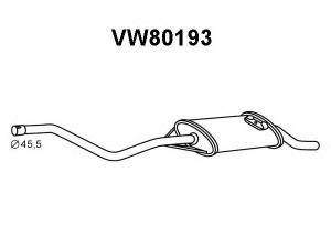 VENEPORTE VW80193 galinis duslintuvas
871253609E, 871253609G