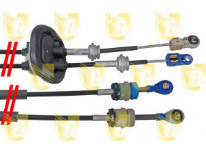 UNIGOM 491212 trosas, neautomatinė transmisija 
 Transmisija -> Neautomatinė pavarų dėžė -> Transmisijos valdymas
2444GH