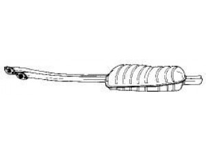 AKS DASIS SG15656 galinis duslintuvas
