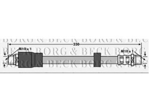 BORG & BECK BBH6891 stabdžių žarnelė 
 Stabdžių sistema -> Stabdžių žarnelės
8E0611707, 8E0611707A, 8E0611707D