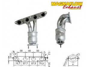 MAGNAFLOW 76707 katalizatoriaus keitiklis 
 Išmetimo sistema -> Katalizatoriaus keitiklis
LKC101954