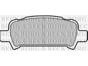 BORG & BECK BBP1705 stabdžių trinkelių rinkinys, diskinis stabdys 
 Techninės priežiūros dalys -> Papildomas remontas
26291AC041, 26292AE020, 26292AE021