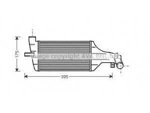 AVA QUALITY COOLING OLA4374 tarpinis suslėgto oro aušintuvas, kompresorius 
 Variklis -> Oro tiekimas -> Įkrovos agregatas (turbo/superįkrova) -> Tarpinis suslėgto oro aušintuvas
1302114, 6302052, 93170666, 93175282