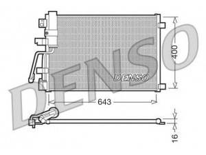 DENSO DCN46003 kondensatorius, oro kondicionierius 
 Oro kondicionavimas -> Kondensatorius
92100JD71A