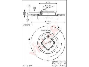 VILLAR 628.1059 stabdžių diskas 
 Dviratė transporto priemonės -> Stabdžių sistema -> Stabdžių diskai / priedai
4351212060