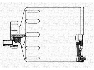 MAGNETI MARELLI 213908569000 kuro filtras 
 Techninės priežiūros dalys -> Papildomas remontas
190637, 190640, 190642, 95650878