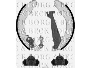 BORG & BECK BBS1032K stabdžių trinkelių komplektas 
 Techninės priežiūros dalys -> Papildomas remontas