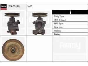 DELCO REMY DSP494 hidraulinis siurblys, vairo sistema 
 Vairavimas -> Vairo pavara/siurblys
J44 320 352 90