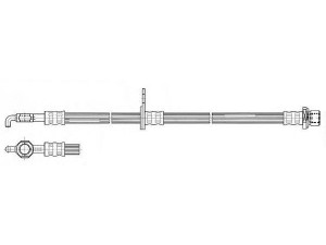 FERODO FHY2609 stabdžių žarnelė 
 Stabdžių sistema -> Stabdžių žarnelės
9008094200, 9094702D23