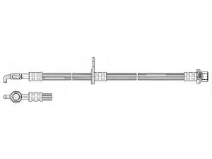 FERODO FHY2609 stabdžių žarnelė 
 Stabdžių sistema -> Stabdžių žarnelės
9008094200, 9094702D23