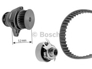 BOSCH 1 987 948 860 vandens siurblio ir paskirstymo diržo komplektas 
 Aušinimo sistema -> Vandens siurblys/tarpiklis -> Vandens siurblys