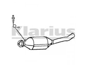 KLARIUS 311624 katalizatoriaus keitiklis 
 Išmetimo sistema -> Katalizatoriaus keitiklis
7M0131701SX, 7M0131701SX, 7M0131701SX