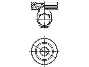 KOLBENSCHMIDT 40338600 stūmoklis 
 Variklis -> Cilindrai/stūmokliai
11015402, 20431540, 85101452