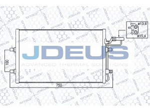 JDEUS 731M15 kondensatorius, oro kondicionierius 
 Oro kondicionavimas -> Kondensatorius
31292022, 31356000, 4N5H19710BF