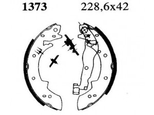 BSF 01373 stabdžių trinkelių komplektas 
 Techninės priežiūros dalys -> Papildomas remontas
00000-A00155, 00000-A00156, 00000-A00534