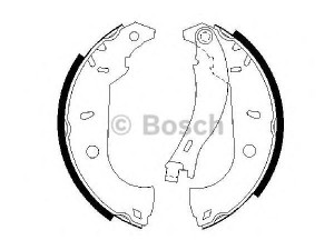 BOSCH 0 986 487 255 stabdžių trinkelių komplektas 
 Techninės priežiūros dalys -> Papildomas remontas
5888453, 60810038, 5888453, 60810038