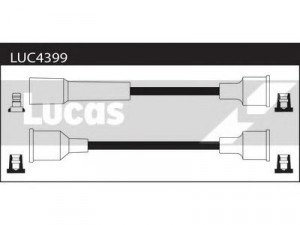 LUCAS ELECTRICAL LUC4399 uždegimo laido komplektas