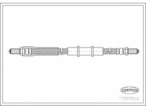 CORTECO 19018458 stabdžių žarnelė 
 Stabdžių sistema -> Stabdžių žarnelės
116584554400, 60522545, 60728511
