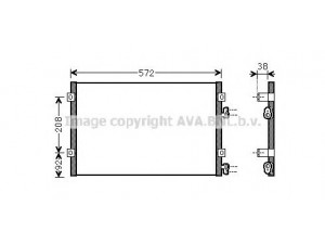 AVA QUALITY COOLING CR5103 kondensatorius, oro kondicionierius 
 Oro kondicionavimas -> Kondensatorius
5093708AA