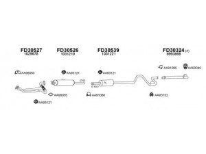 VENEPORTE 300389 išmetimo sistema