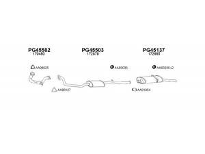 VENEPORTE 450098 išmetimo sistema